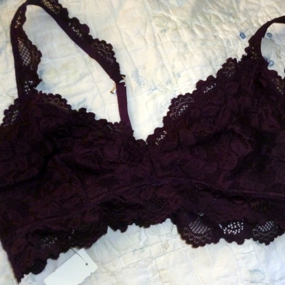 Undie Couture Lauren Copeland Lace Bralette sz. L